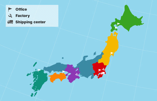 Japanese map